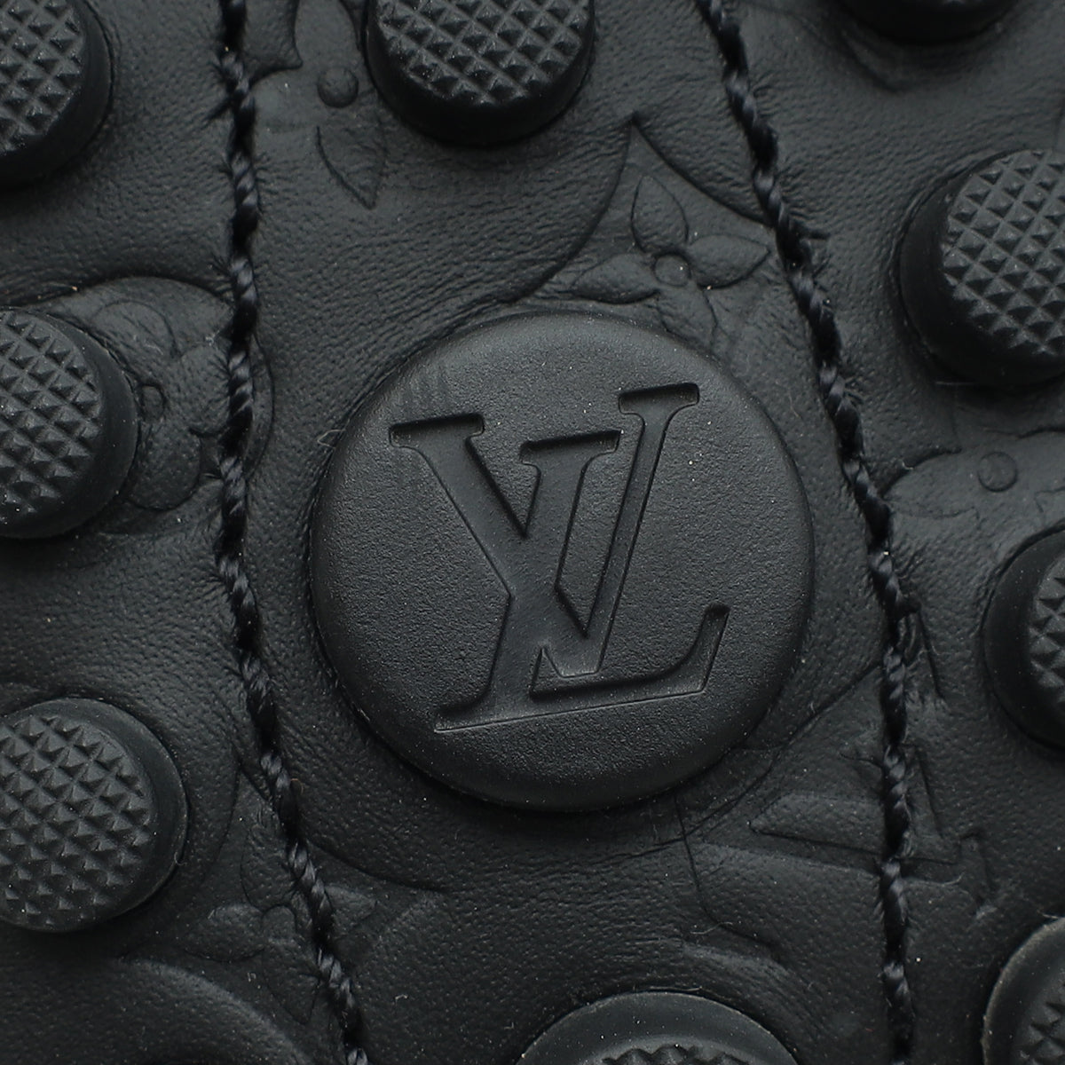 Louis Vuitton Black Gloria Flat Loafers 38.5