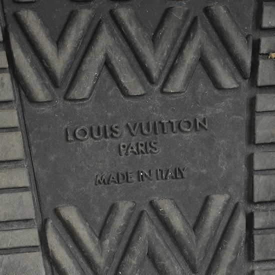 Louis Vuitton Blue Bom Dia Flat Comfort Mule 38.5