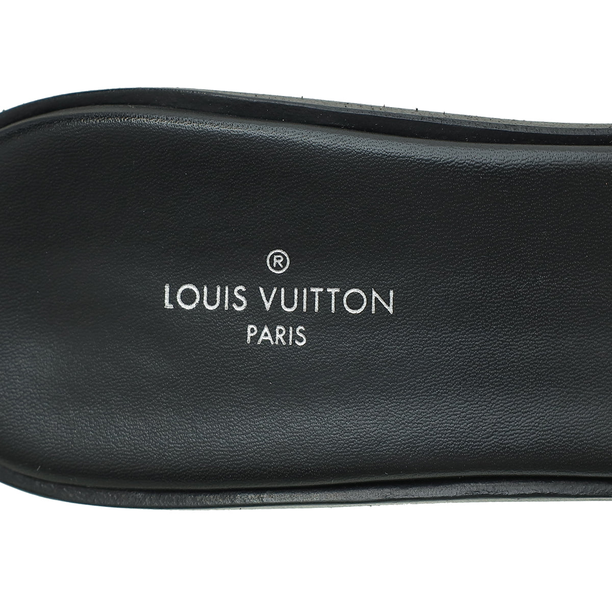 Louis Vuitton Black Lock It Mules 38