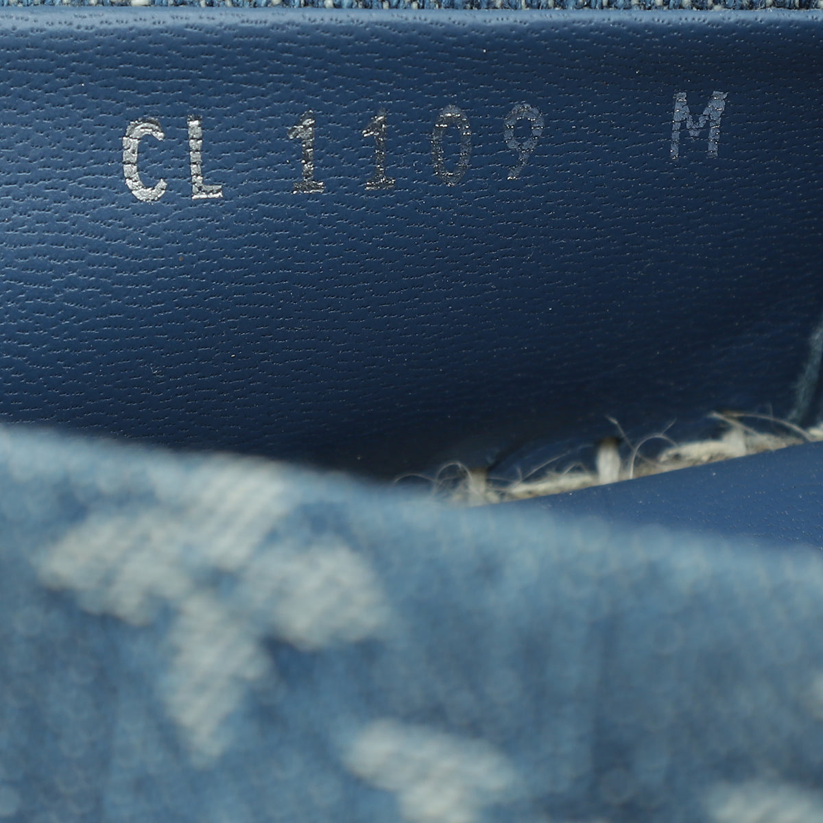 Louis Vuitton Blue Monogram Denim Starboard Espadrille Flats 38 – The Closet