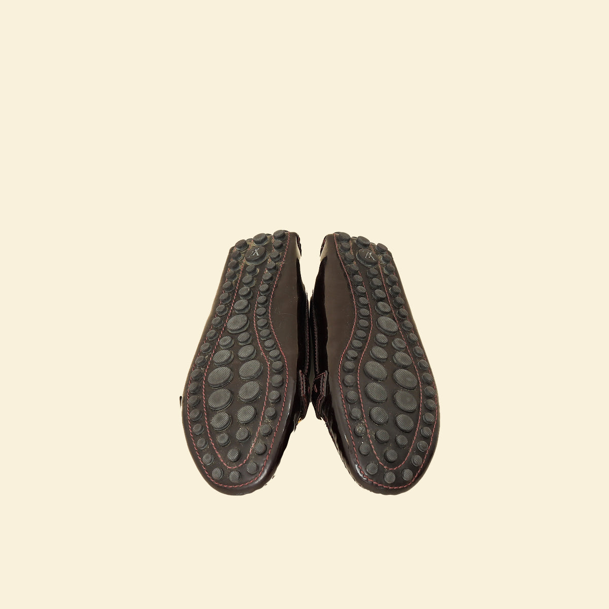 Louis Vuitton Amarante Initial Loafers 38-Louis Vuitton-THE CLOSET
