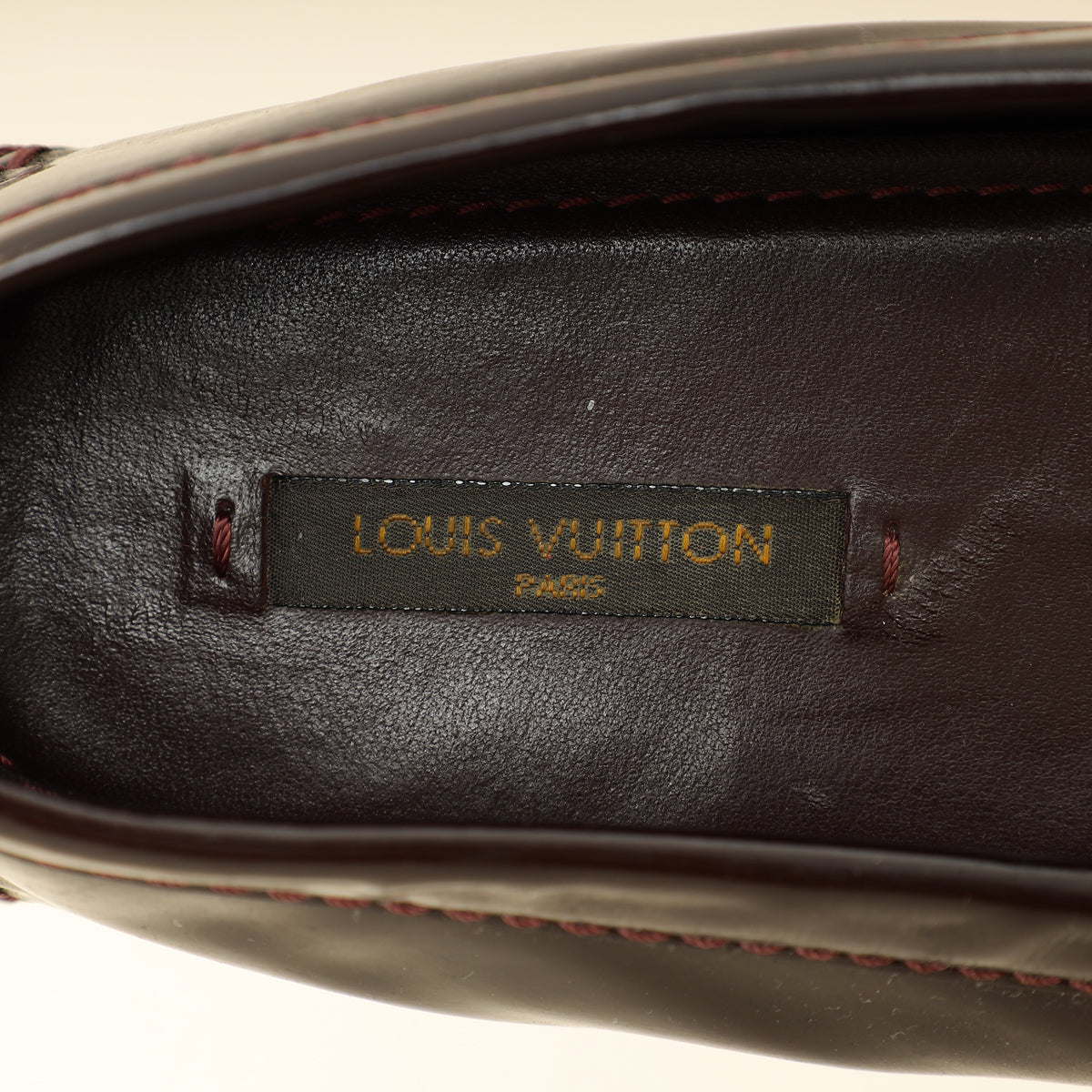 Louis Vuitton Amarante Initial Loafers 38-Louis Vuitton-THE CLOSET