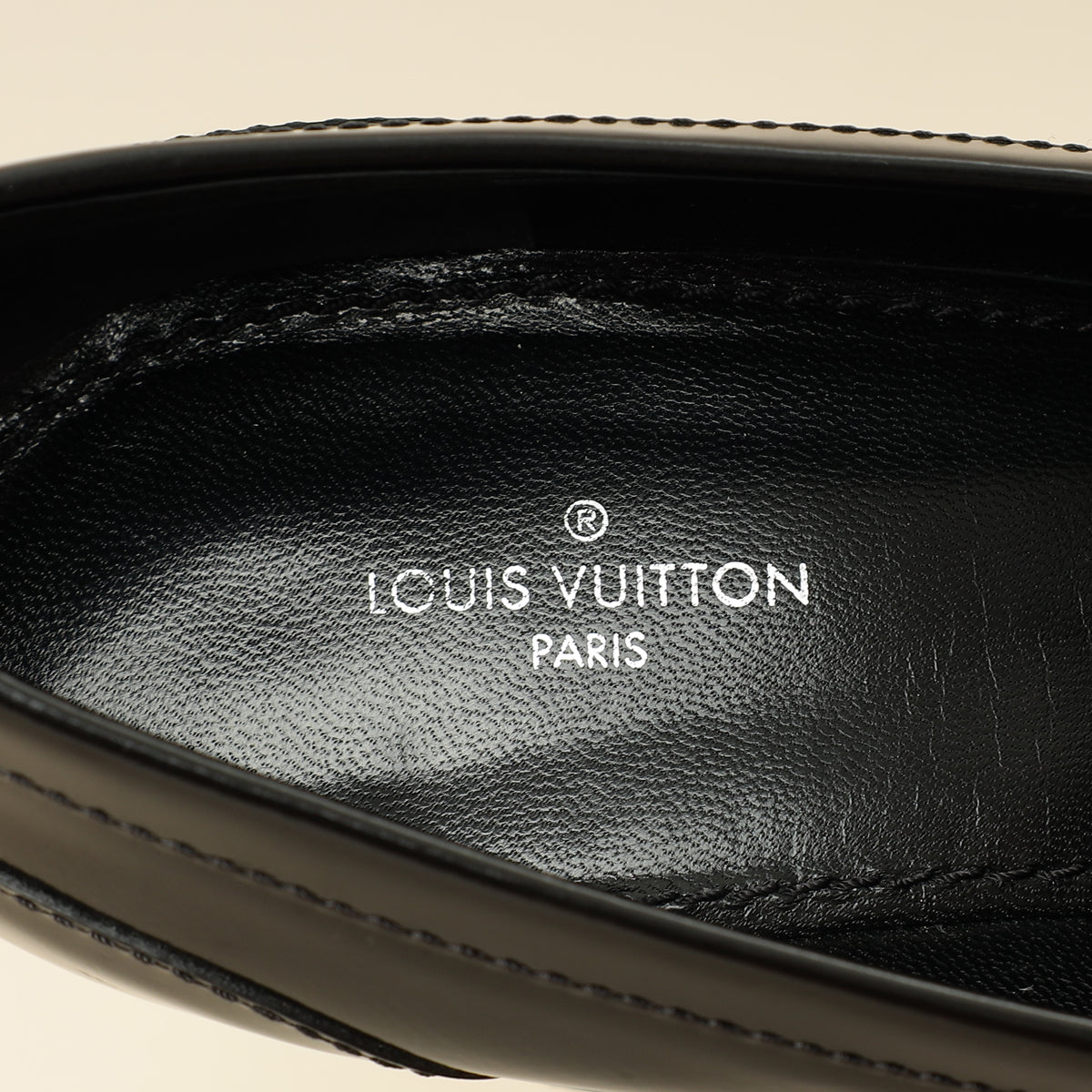 Louis Vuitton Black Chain Heel Loafer 38-Louis Vuitton-THE CLOSET