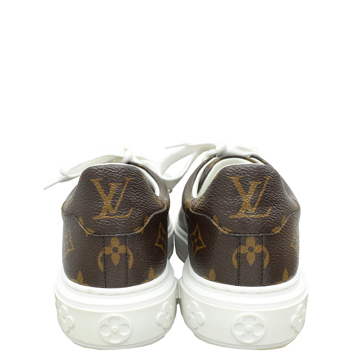 Louis Vuitton タイムアウトスニーカー 38 Louis Vuitton Monogram Time Out Sneaker 38 – THE CLOSET