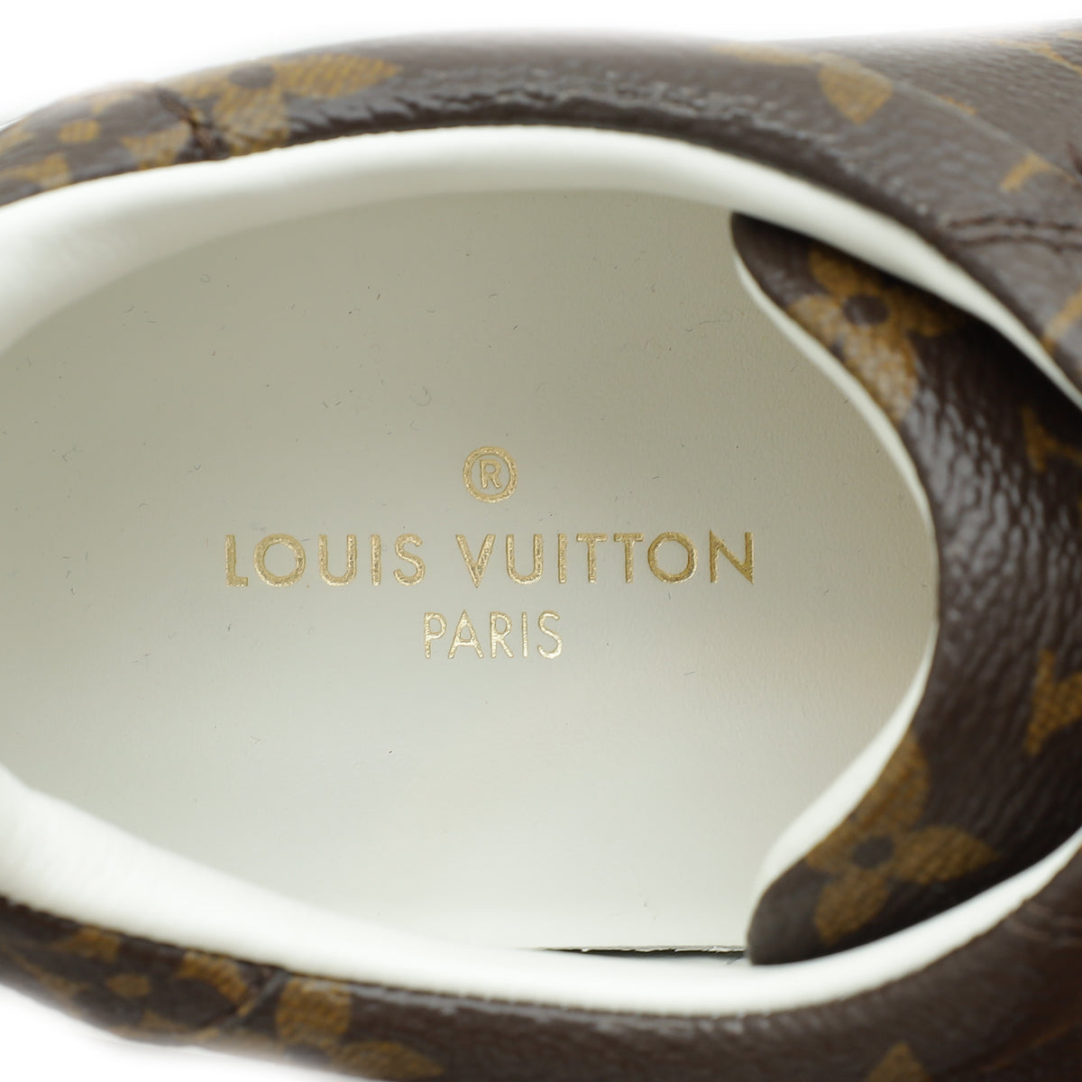 Louis Vuitton Monogram Time Out Sneaker 38 – THE CLOSET