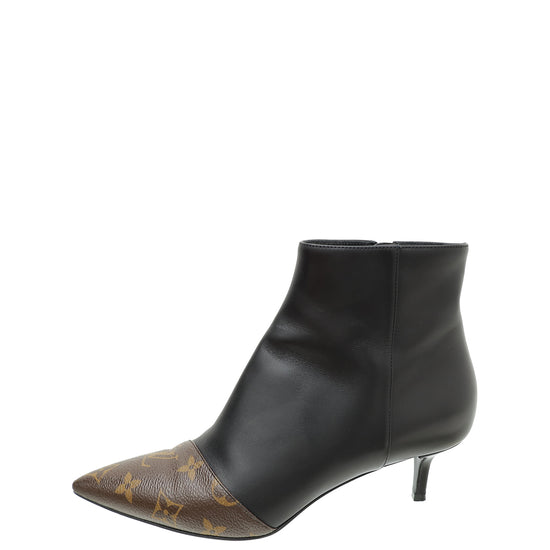 Louis Vuitton Bicolor Cherie Ankle Boots 38