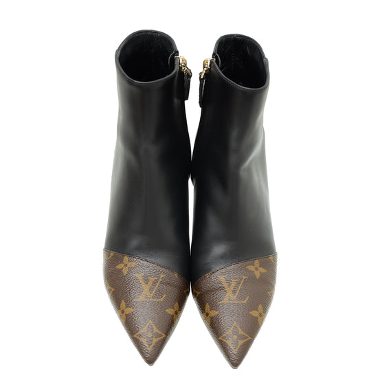 Louis Vuitton Bicolor Cherie Ankle Boots 38