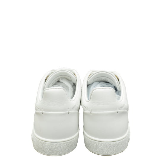 Louis Vuitton White Monogram Frontrow Sneaker 38