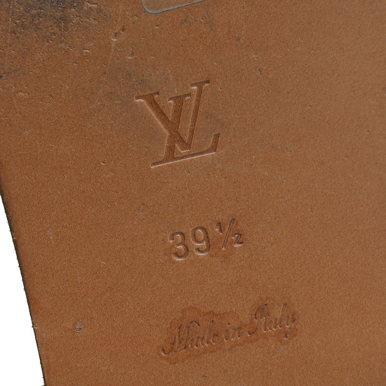 Louis Vuitton Lock It Flat Mule Furnace