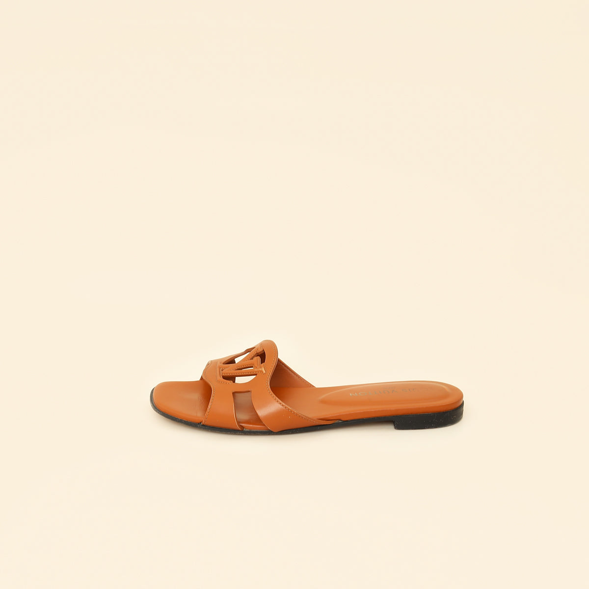 Louis Vuitton Brown Isola Flat Mules 39.5-Louis Vuitton-THE CLOSET