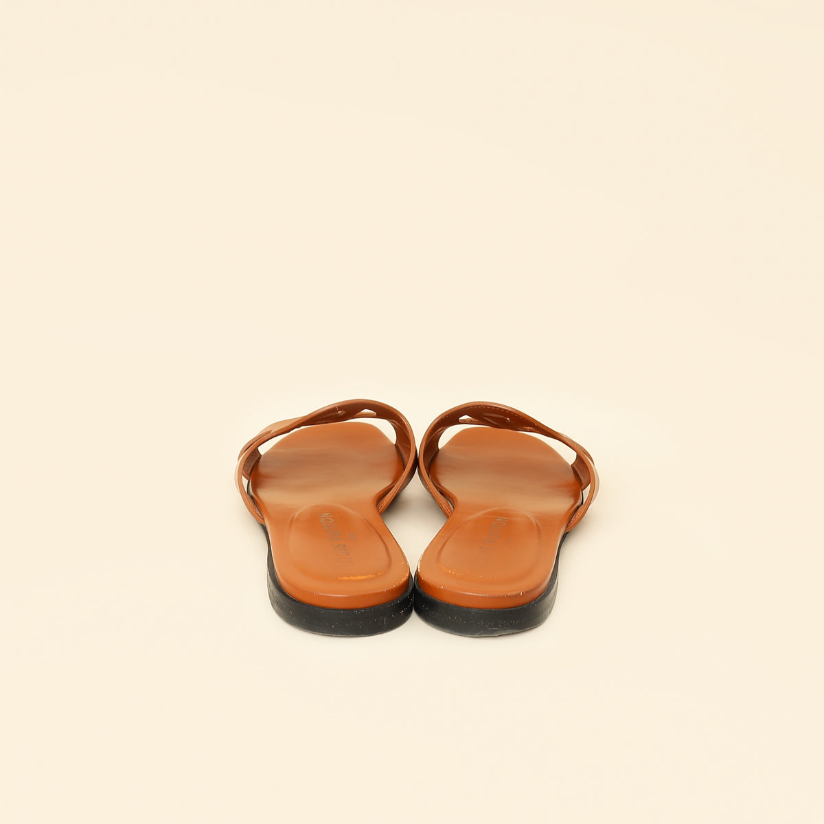 Louis Vuitton Brown Isola Flat Mules 39.5-Louis Vuitton-THE CLOSET