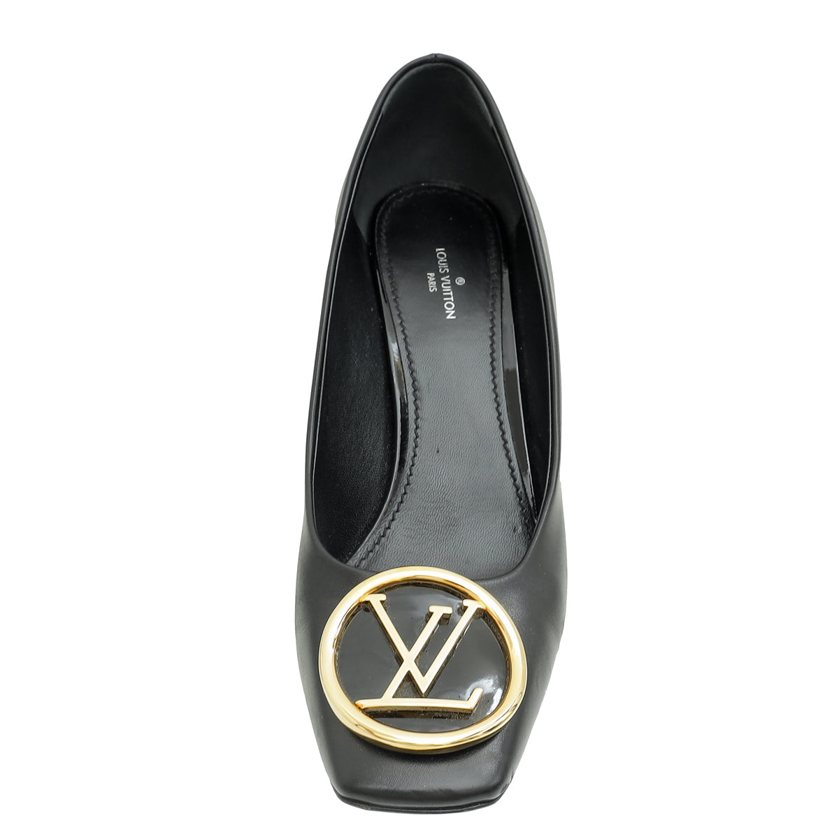 Louis Vuitton Black Madeleine Pump 39.5