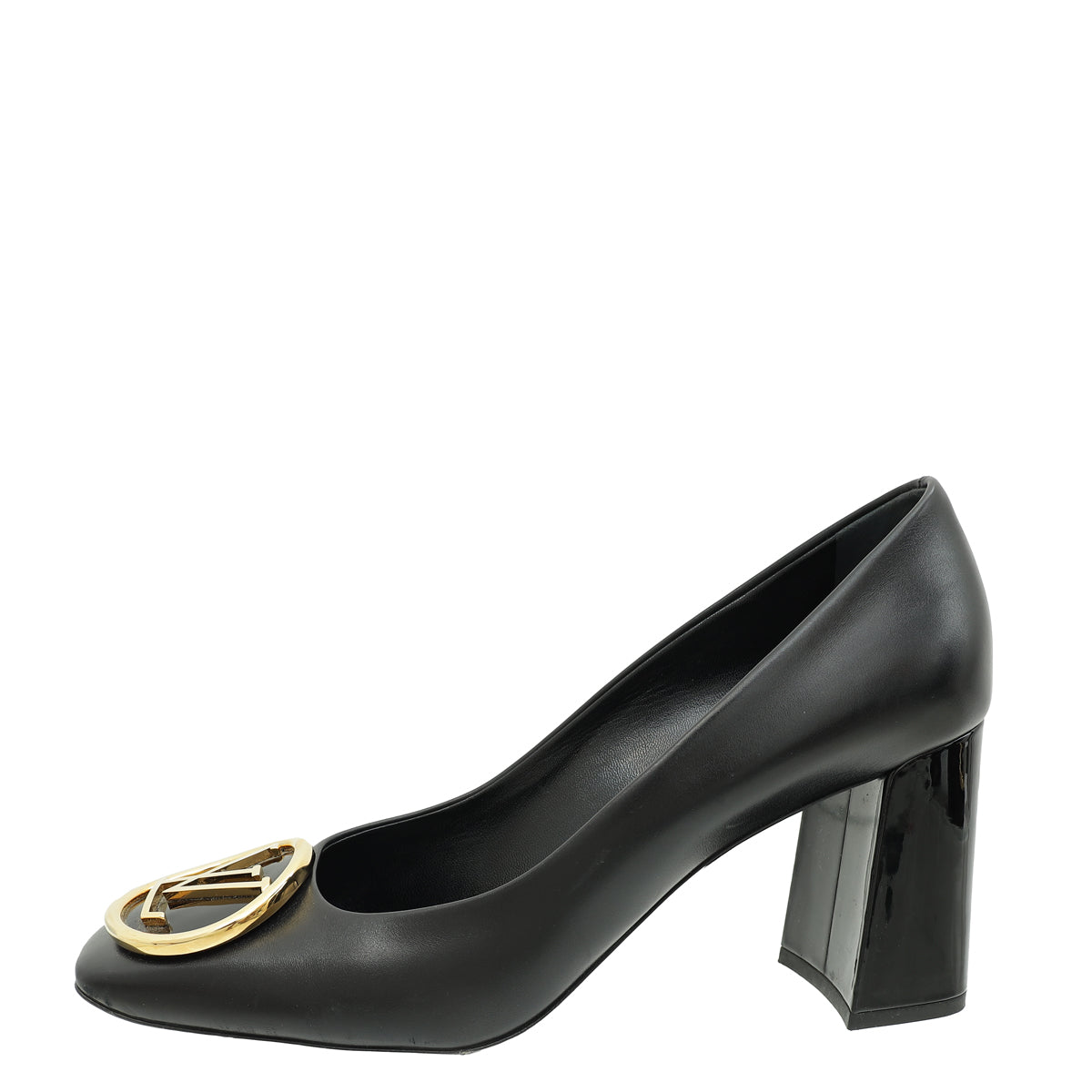 Louis Vuitton Black Madeleine Pump 39.5