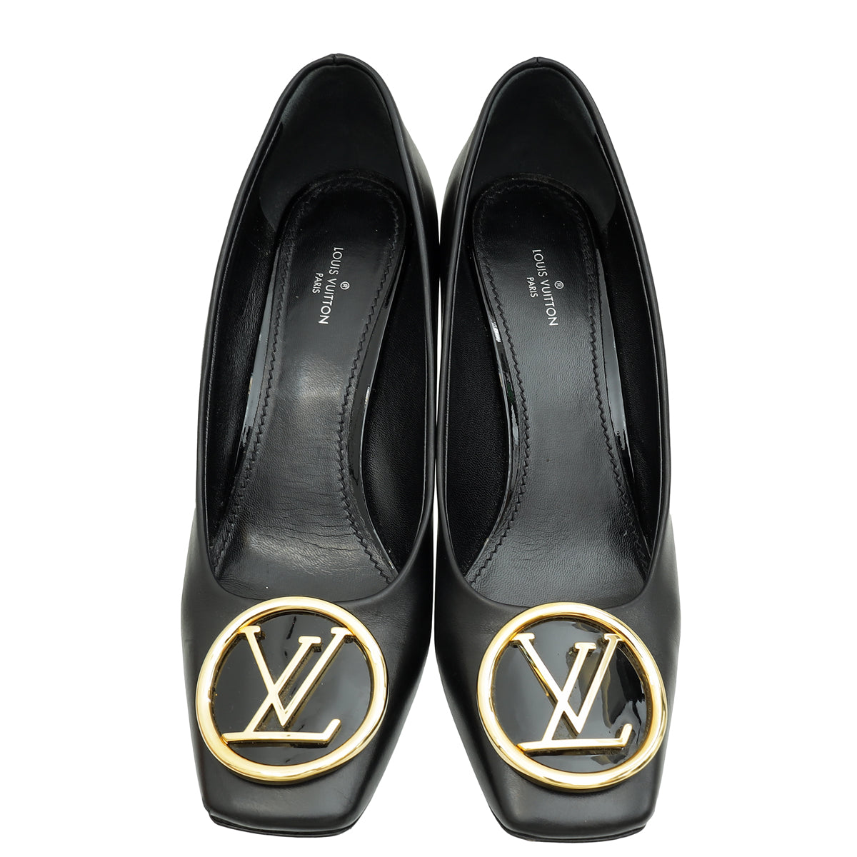 Louis Vuitton Black Madeleine Pump 39.5