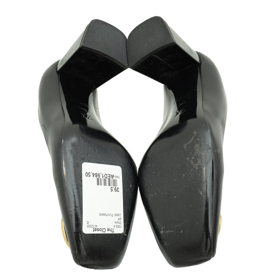Load image into Gallery viewer, Louis Vuitton Black Madeleine Pump 39.5
