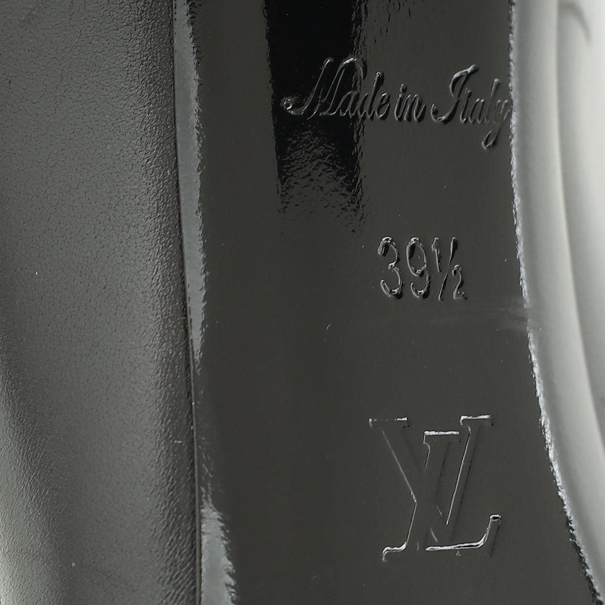 Louis Vuitton Black Madeleine Pump 39.5