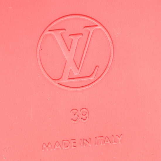 Louis Vuitton Bicolor Flat Sunbath Mule 39