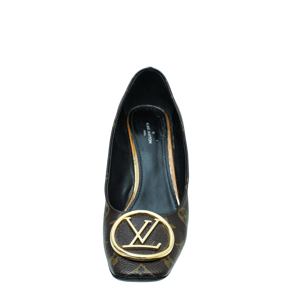 Louis Vuitton Brown Monogram Madeleine Pumps 39-Louis Vuitton-THE CLOSET