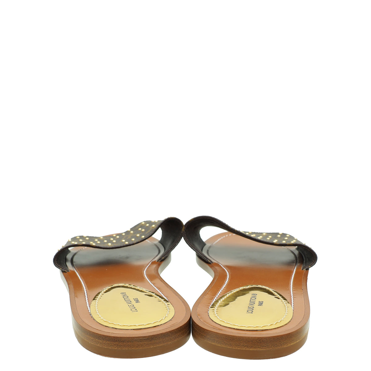 Louis Vuitton Monogram Slide Sandal 39-Louis Vuitton-THE CLOSET