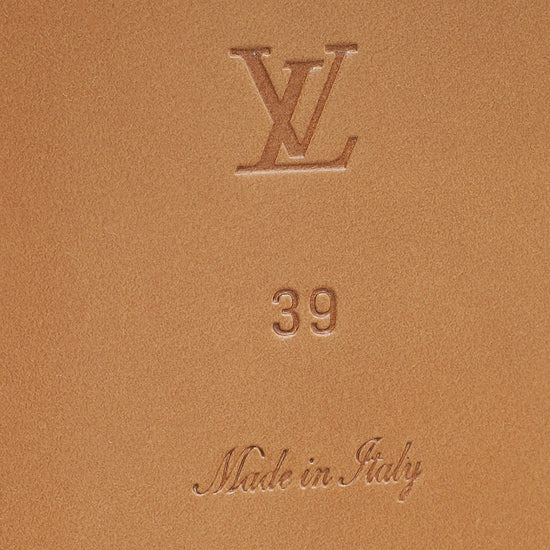 Louis Vuitton Monogram Slide Sandal 39-Louis Vuitton-THE CLOSET