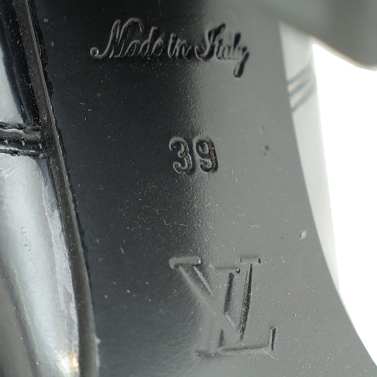 Louis Vuitton Monogram Black Nano Ankle Star Trail Boots 39
