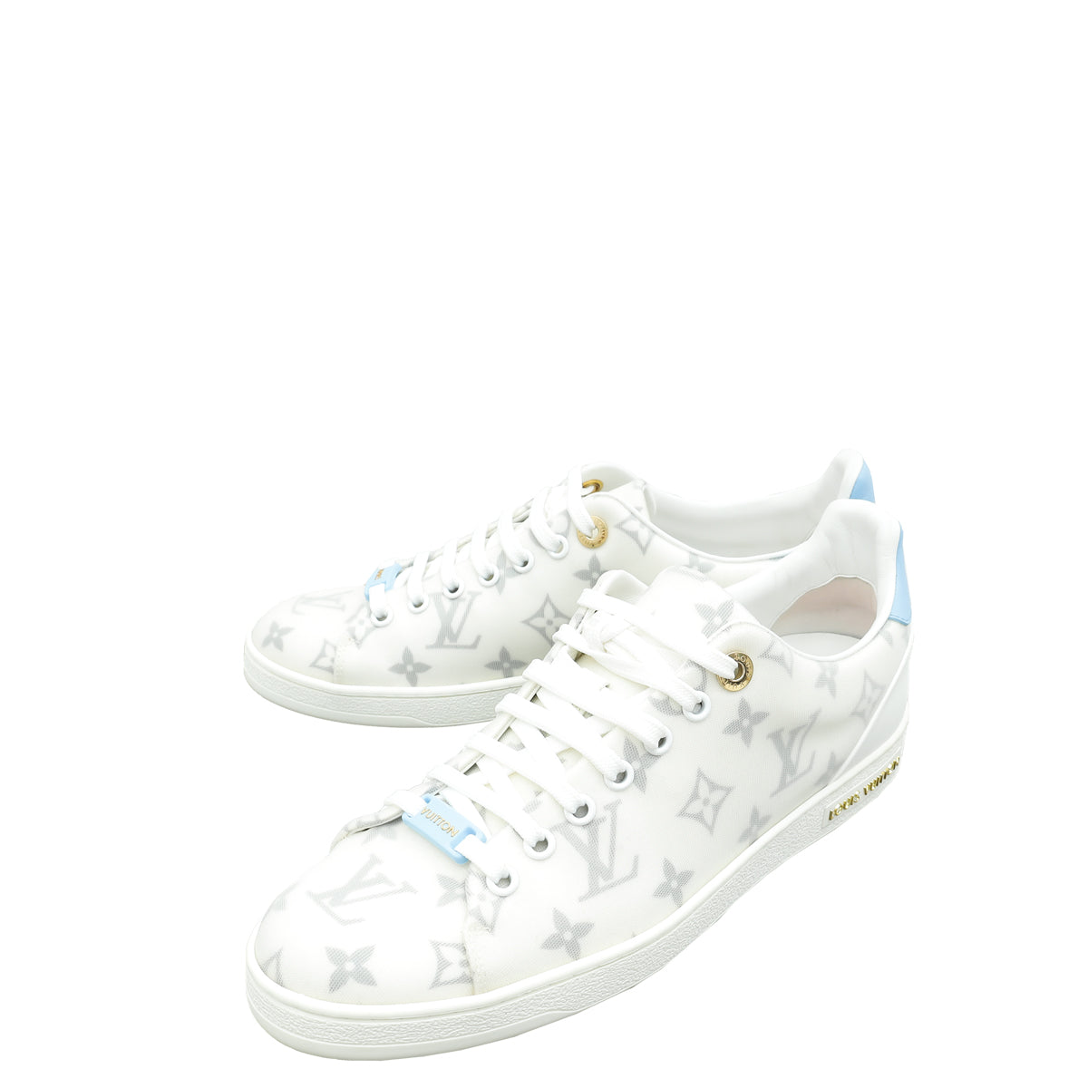 Louis Vuitton Bicolor Monogram Mesh Frontrow Sneaker 39