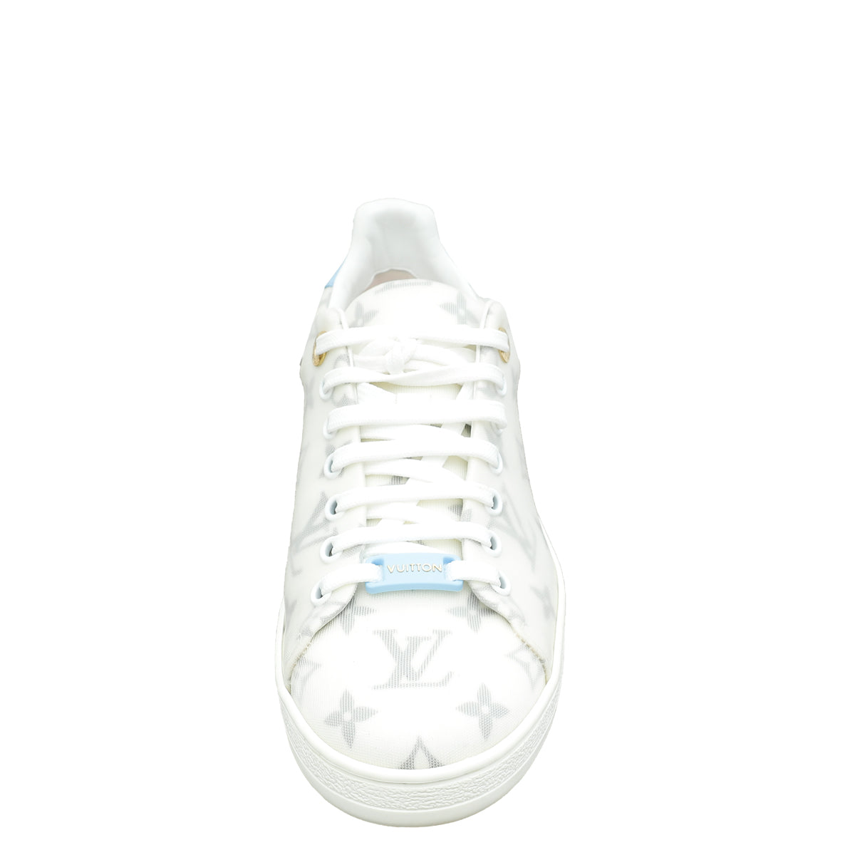 Louis Vuitton Bicolor Monogram Mesh Frontrow Sneaker 39