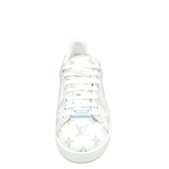 Louis Vuitton Bicolor Monogram Mesh Frontrow Sneaker 39