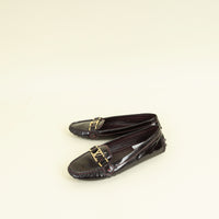 Louis Vuitton Amarante Initial Oxford Loafers 39