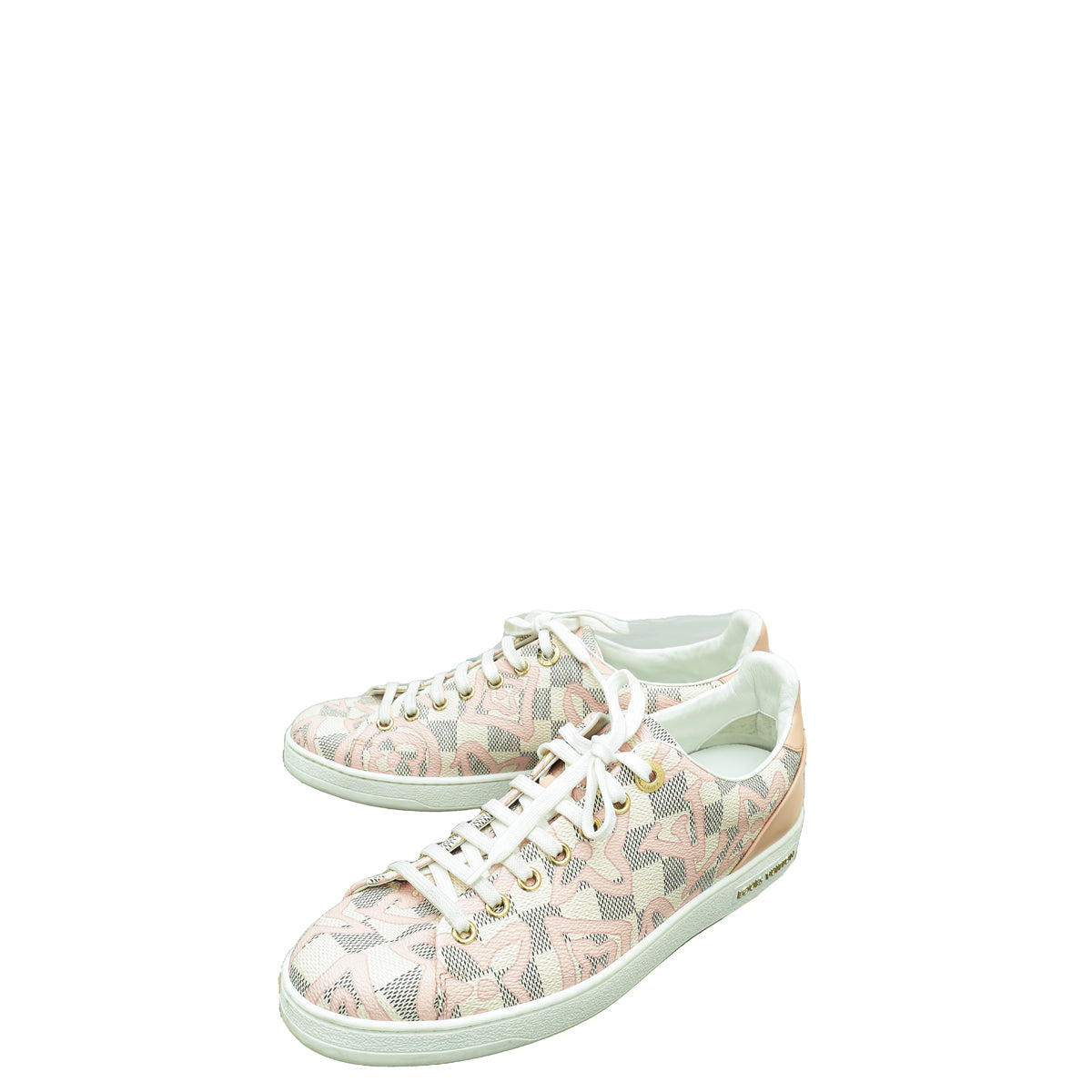 Louis Vuitton Azur Rose Ballerine Tahitienne Bora Bora Sneakers 39-Louis Vuitton-THE CLOSET