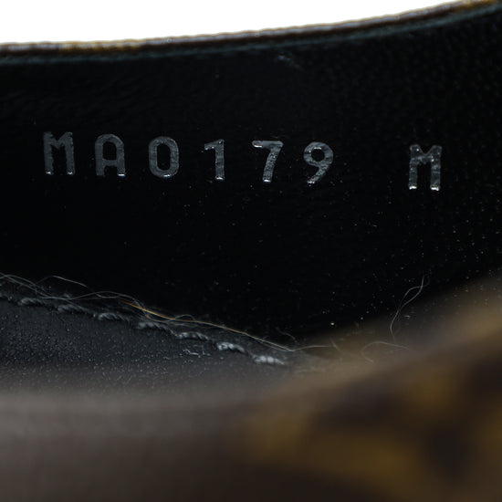Louis Vuitton Monogram Madeleine Block Heel Pump 40