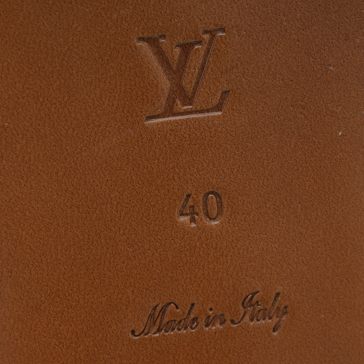 Louis Vuitton Flat Mule Mink Fur Monogram