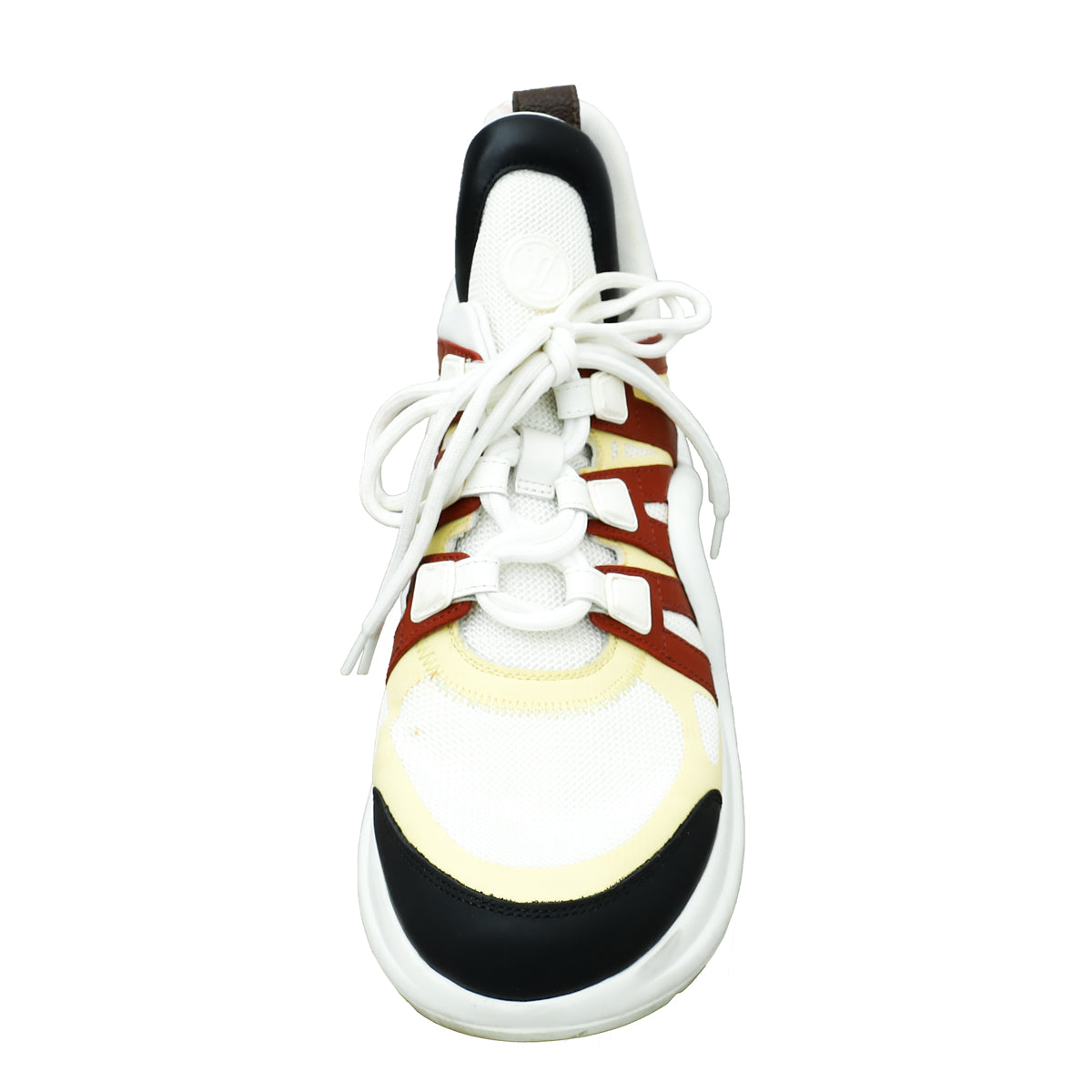 Louis Vuitton White Multicolor Archlight Trainer Sneaker 40