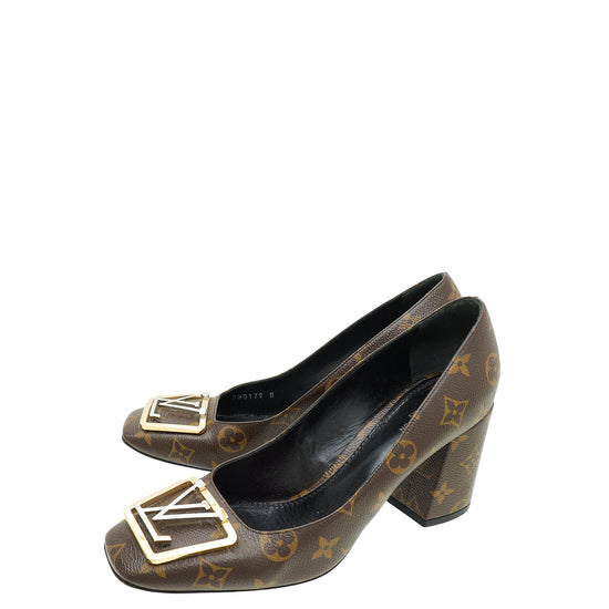 Louis Vuitton Monogram Madeleine Pumps 40