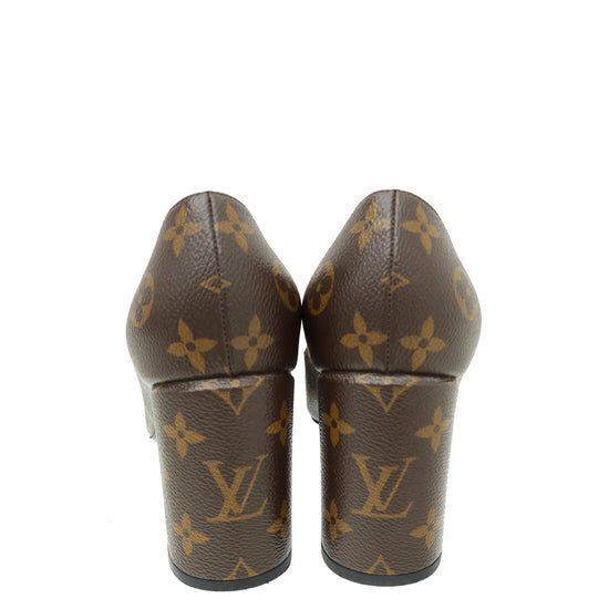 Louis Vuitton Monogram Madeleine Pumps 40