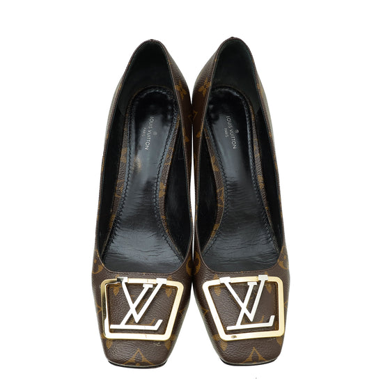 Louis Vuitton Monogram Madeleine Pumps 40