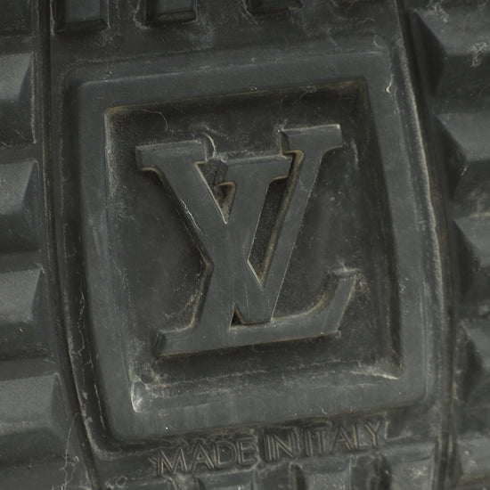 Louis Vuitton Monogram Black Run Away Sneaker 40-Louis Vuitton-THE CLOSET