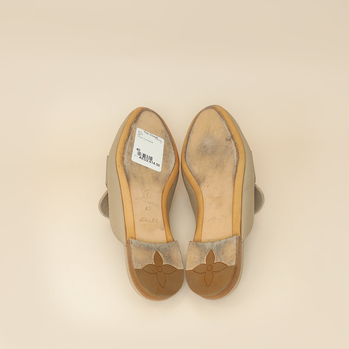 Louis Vuitton Galet Mare Open Back Loafer 40-Louis Vuitton-THE CLOSET