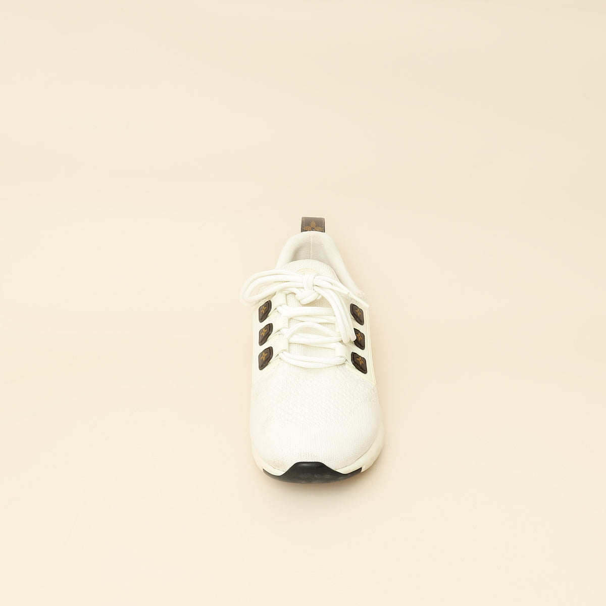 Louis Vuitton White Knit Aftergame Sneakers 41-Louis Vuitton-THE CLOSET