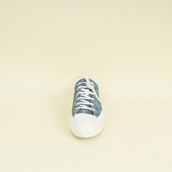 Louis Vuitton Blue Denim Monogram Stellar Sneaker 41
