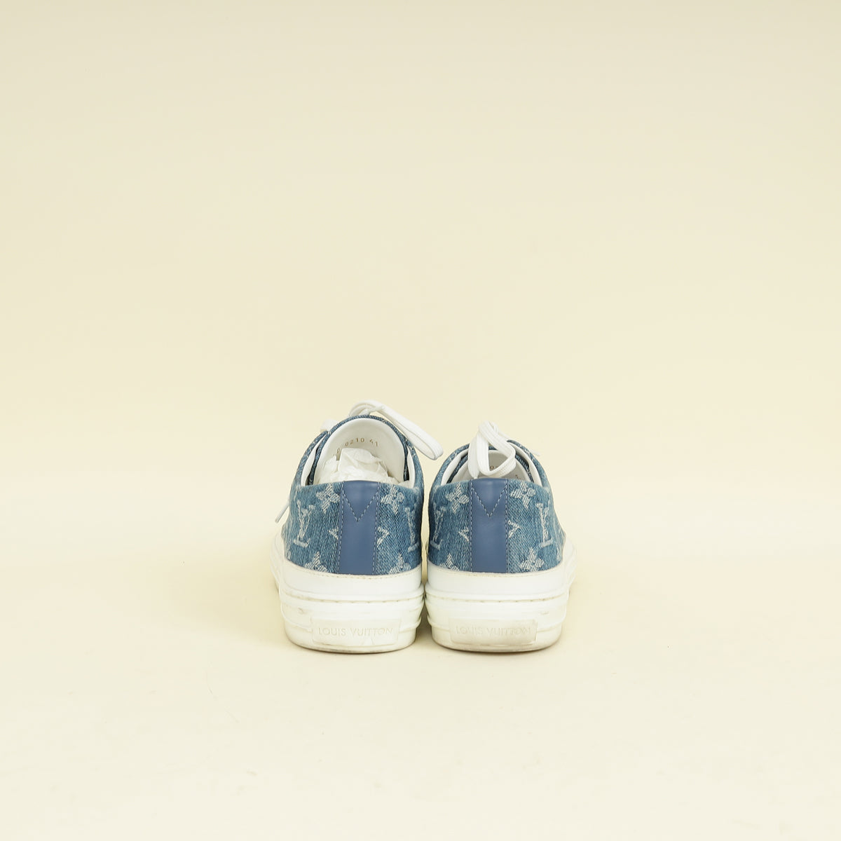 Louis Vuitton Blue Denim Monogram Stellar Sneaker 41