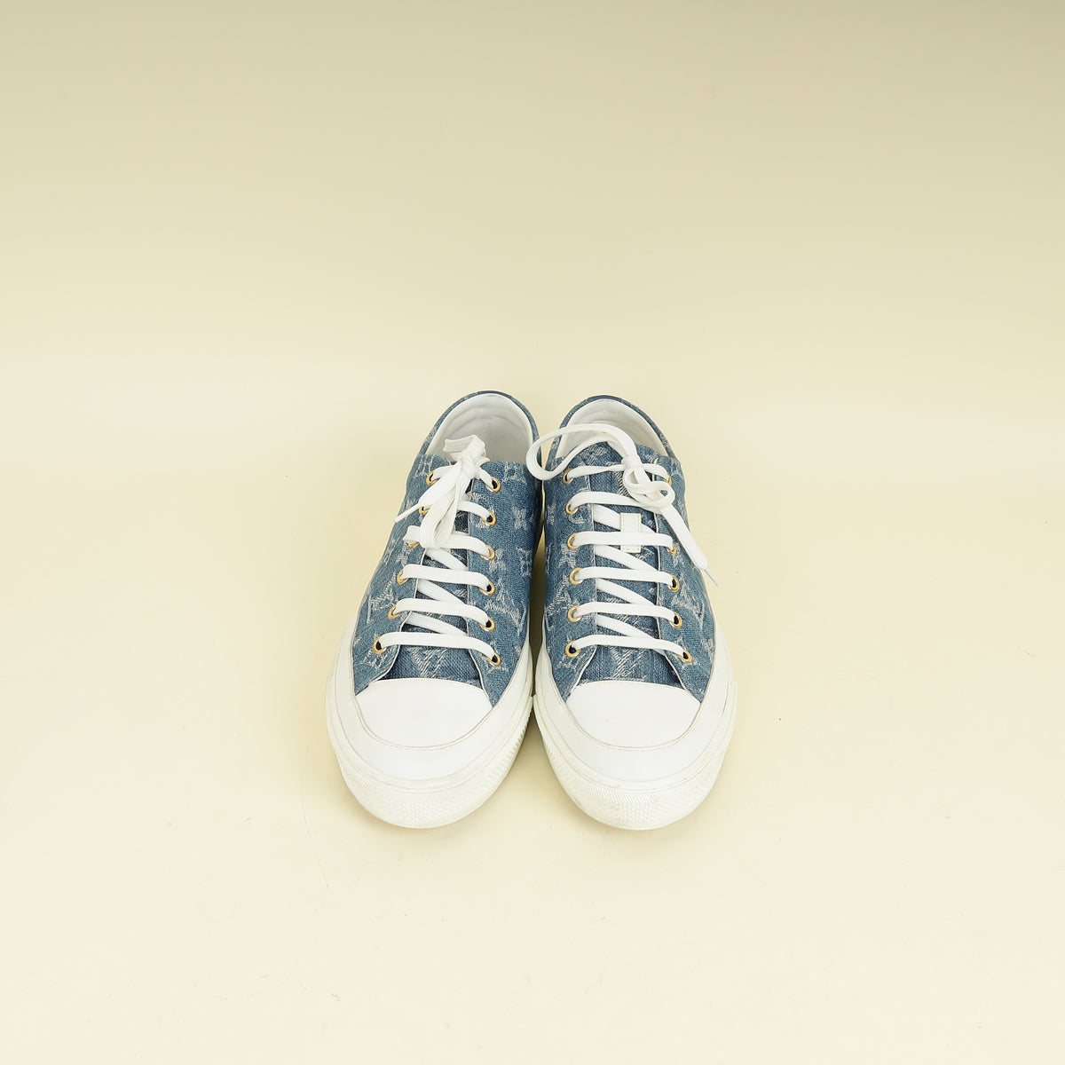 Louis Vuitton Blue Denim Monogram Stellar Sneaker 41