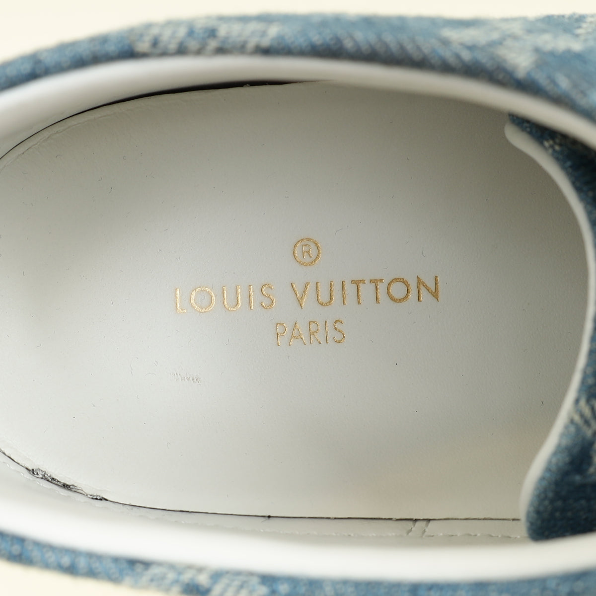 Louis Vuitton Blue Denim Monogram Stellar Sneaker 41