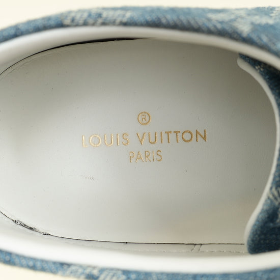 Louis Vuitton Blue Denim Monogram Stellar Sneaker 41
