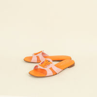 Louis Vuitton Bicolor Isola Flat Mules 41