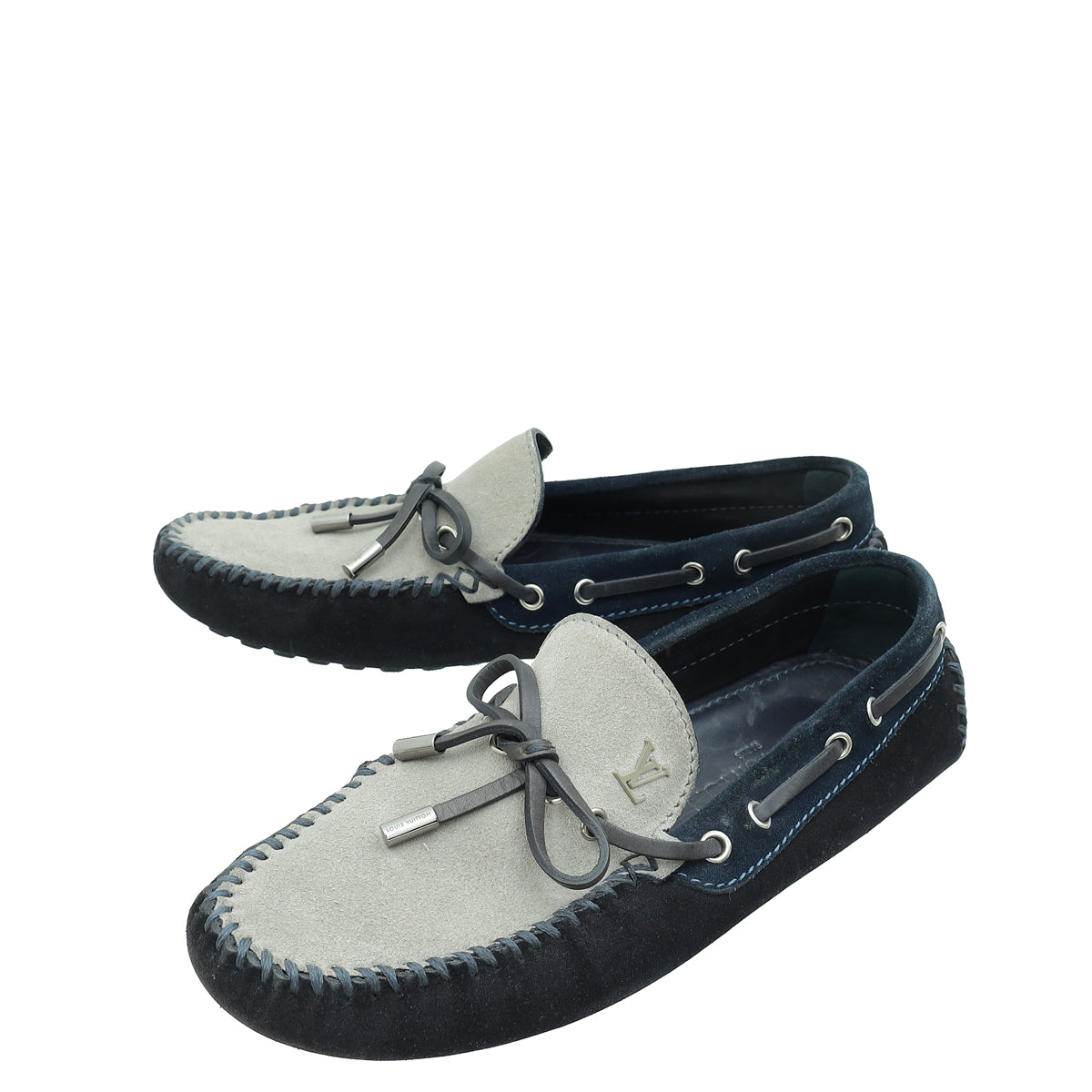 Louis Vuitton Gloria Suede Men's Loafer 5.5-Louis Vuitton-THE CLOSET