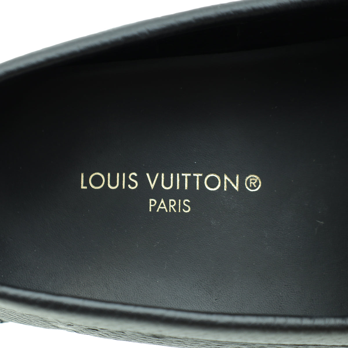 Louis Vuitton Black Monogram Empreinte Monte Carlo Moccasin 6