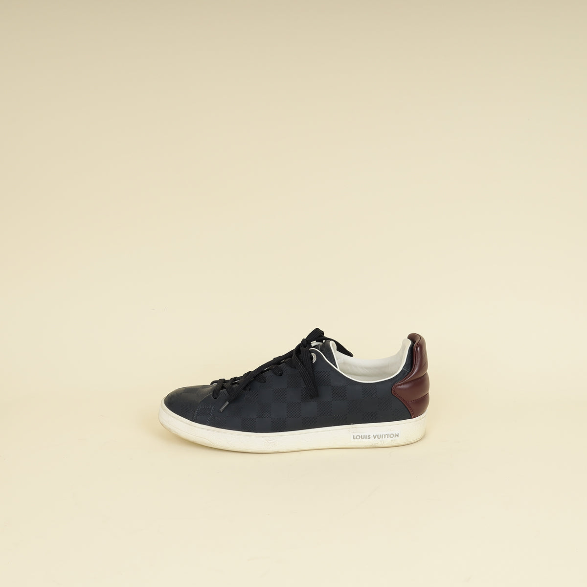 Louis Vuitton Bicolor Damier Infini Frontrow Sneakers 7-Louis Vuitton-THE CLOSET