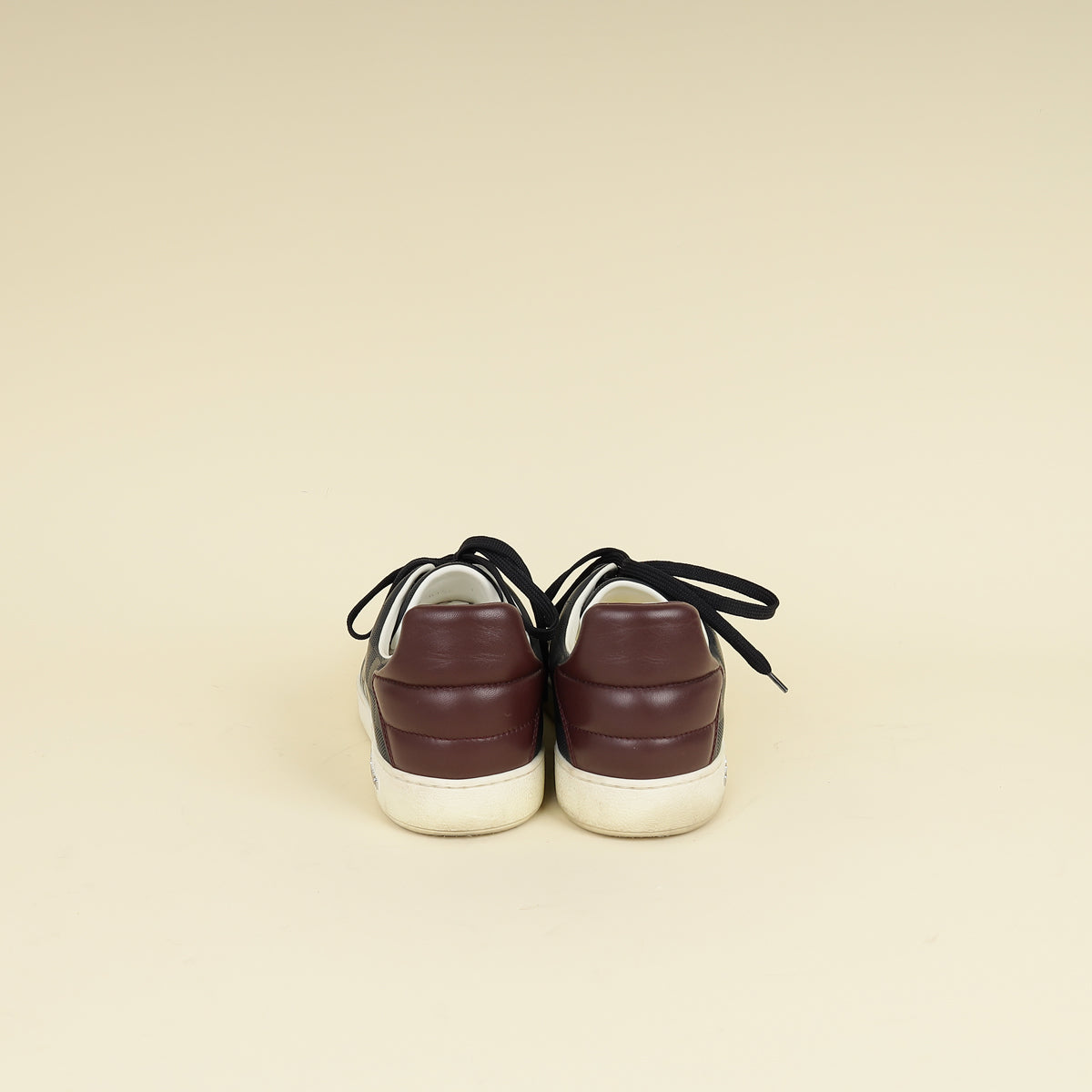 Louis Vuitton Bicolor Damier Infini Frontrow Sneakers 7-Louis Vuitton-THE CLOSET