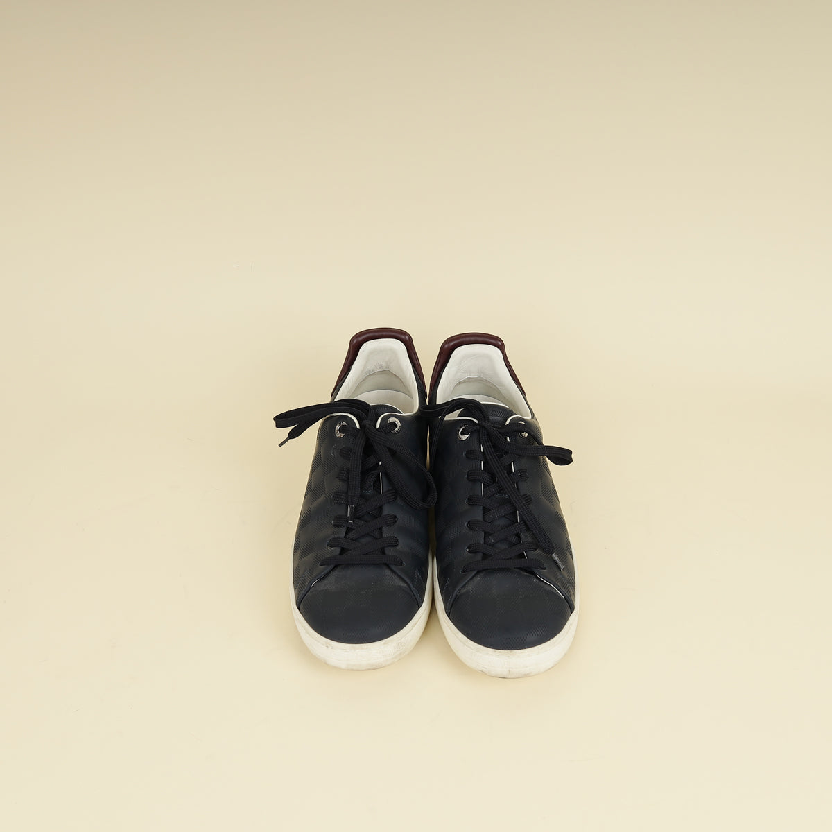 Louis Vuitton Bicolor Damier Infini Frontrow Sneakers 7-Louis Vuitton-THE CLOSET